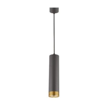 Imagem de Pendente Tubo 30cm P/ Bancada Mesa Cozinha Gourmet - EMBU LED, Preto
