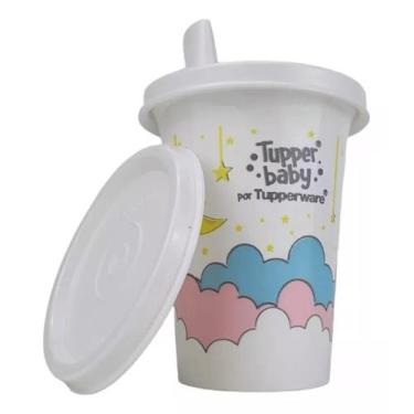 Imagem de Tupperware copinho bebê baby com tampas bico