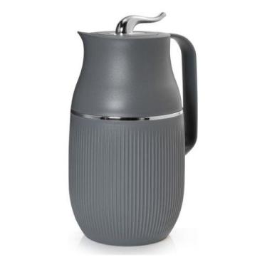 Imagem de Garrafa Térmica 1l Vicenza Cinza Para Chá Café Termopro