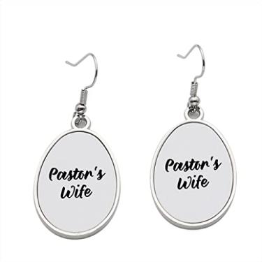 Imagem de Brincos com pingente para meninas Pastor's Wife 2 – Presente de festa de aniversário dos namorados