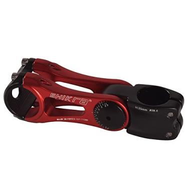 Imagem de Haste de bicicleta para mountain bike, ajustador de altura, ajustável, acessórios de bicicleta de elevação de ângulo ajustável, 31,8 x 90/110/145 mm, haste ajustável para MTB, bicicleta de estrada, ciclismo (31,8 x 110 mm)