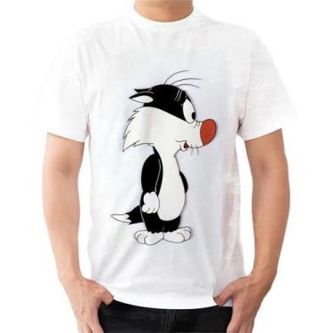 Imagem de Camisa Camiseta Frajola E Piupiu Looney Tunes Warner - Estilo Kraken