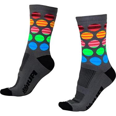 Imagem de Meia HUPI Polka Cinza