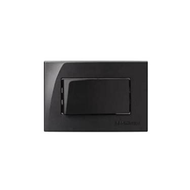 Imagem de Interruptor Simples 10A 1 Tecla para Móvel Preto Ebony Margirius