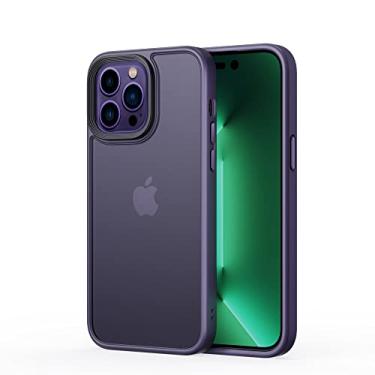 Imagem de Capa de silicone transparente skin Feel Scrub para iphone 13 12 11pro max mini x xs xr 7 8 plus se2020 capa simples de cor sólida, roxo escuro, para iphone 13 pro max