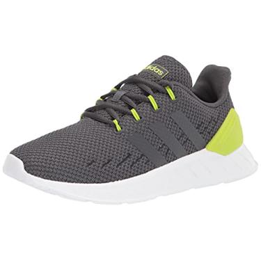 Imagem de adidas Questar Flow Nxt Running Shoe, Grey/Grey/Semi Solar Slime, 6 US Unisex Big Kid