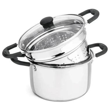 Imagem de Espagueteira Inox 4,4L Fundo Triplo Hercules