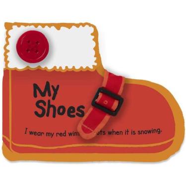 Imagem de Melissa &Amp Doug K's Kids My Shoes 8-Page Soft Activity Book For Babi