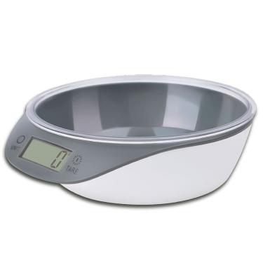 Imagem de Balança Digital De Cozinha C/ Tigela Pesa De 1gr Até 5kg