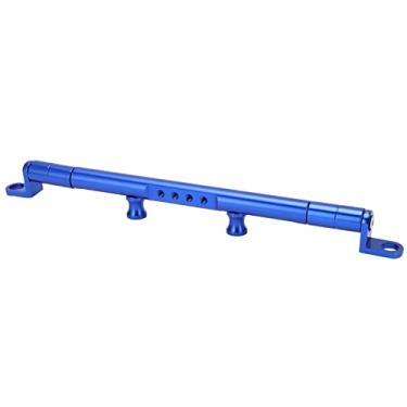 Imagem de Rack de Expansão Multifuncional para Motocicleta, Liga de Alumínio, Montagem Universal de Cronômetro para Alto-falante, Suporte de Navegação para Motocicleta (Azul)