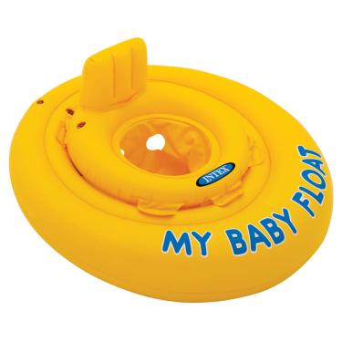 Imagem de Intex, Baby Bote Float Amarelo com assento de perninhas (tipo fralda)