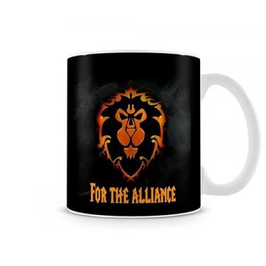 Imagem de Caneca World Of Warcraft Alian�a 330 ml
