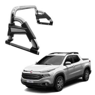 Imagem de Santo Antônio Fiat Toro 2016 2017 2018 2019 2020 Cromado Max - VF