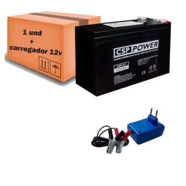 Imagem de Carregador 12v + 12v 7ah* - Csp Power