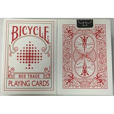 Imagem de USPC Baralho Bicycle Red Trace Deck