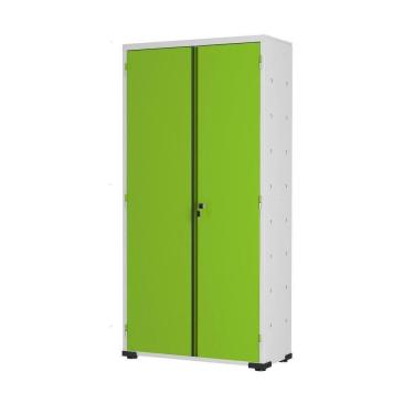 Imagem de Armário Aço Escritório Fechadura 3 Prateleiras Ea303 Verde