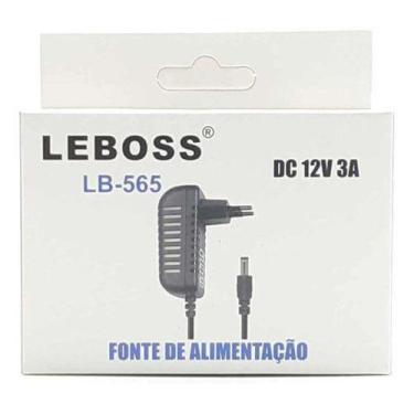 Imagem de Fonte De Alimentação Leboss 12v 3a P4 Lb-565