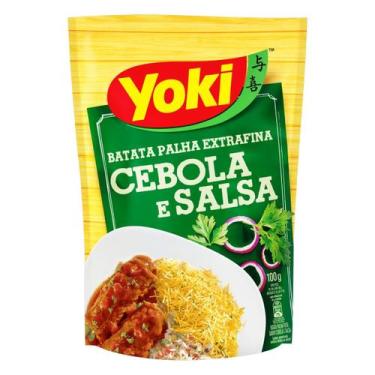 Imagem de Batata Palha Extrafina Cebola e Salsa Yoki Sachê 100g
