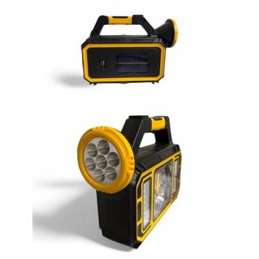 Imagem de Lampiao Lampada Led Camping Barraca Pesca Recarregavel USB C - Bruartt