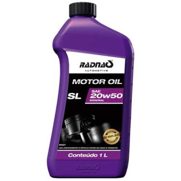 Imagem de Óleo para Motor 20w50 Mineral Radnaq 1L