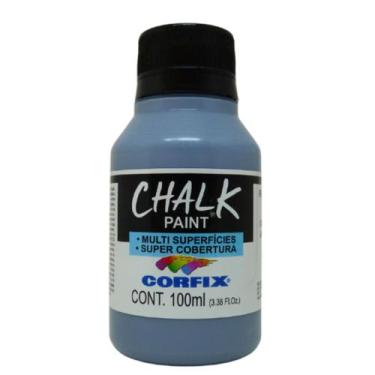 Imagem de Tinta Chalk Paint Corfix 100ml - 23100, 626 - CINZA AZULADO