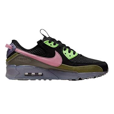 Imagem de Nike Tênis masculino Air Max 90 Golf Branco/Preto (CU9978 101), Preto/Elemental-rosa-chave Limão, 10.5