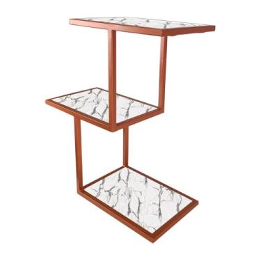 Imagem de Prateleira Nicho Para Decoração de Sala Quarto Canyon - Cobre/vulcano