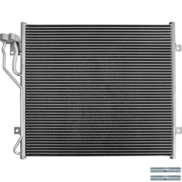 Imagem de Condensador A/C de ar condicionado compatível com Jeep Liberty 2002 2003 2004 2005 L4 2.4L V6 3.7L # 3058, 94773, 56022951AA, 55037465AC, 55037465AA, 55037465AA, 550374465AA, 550374465AA, 550374465AA