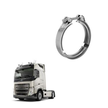 Imagem de Abraçadeira Escapamento Volvo Fh Original 5pol Tubo Motor - BRSUL
