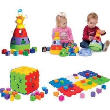 Imagem de Brinquedos Para Bebês De 1 Ano Menino E Menina Educativo - Mercotoys