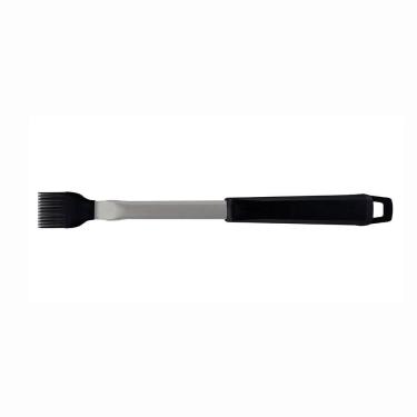 Imagem de Pincel Churrasco Black Cerdas Silicone Estrutura Inox Cabo Polipropileno Preto - Tramontina 26595100