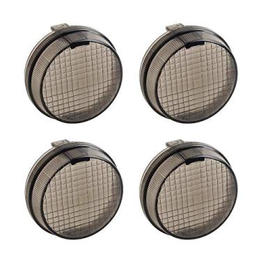 Imagem de NTHREEAUTO 4 peças de capa de lente de seta fumê frontal traseira compatível com Kawasaki Vulcan 2000 1600 Classic/Nomad Honda Shadow Cruisers