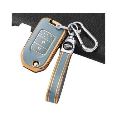 Imagem de Capa Macia De TPU Para Chave De Carro Para Honda Civic HRV CRV XRV Acc