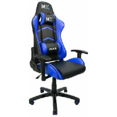Imagem de Cadeira Gamer Mymax Mx5 Preto/Azul