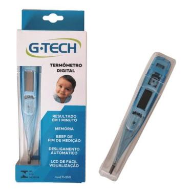 Imagem de Termômetro Clínico Digital Febre G-tech Th150 Azul
