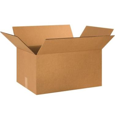 Imagem de Caixas de parede dupla BOX USA BHD241612DW 24x16x12cm (pacote de 10)