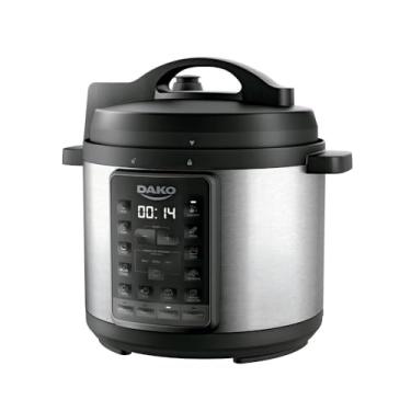 Imagem de Panela de Pressão Elétrica Dako 1000W 6L Preta 220V