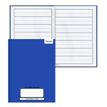 Imagem de CADERNO CALIGRAFIA 40 FOLHAS PAUTA AMPLIADA 2CM - TAMOIO