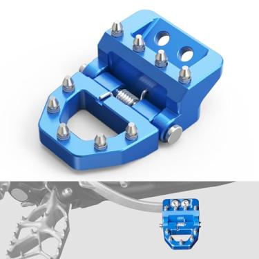 Imagem de NICECNC Pedal de freio escalonado para motocicleta, dobrável, compatível com Husqvarna 125-501 TE TE i FE TX FX TC FC 2017-2024, compatível com GasGas EX EC MC 125-300 2021-24, consulte o ajuste