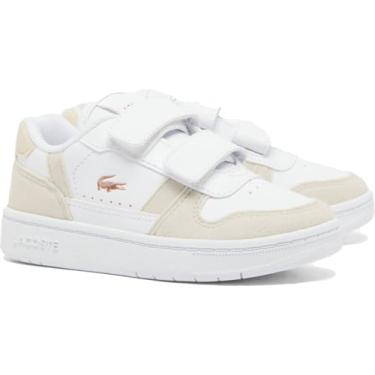 Imagem de Lacoste Conjunto de tênis infantil para bebês meninos, Branco/Rosa claro, 22