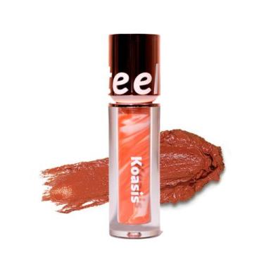 Imagem de Batom Líquido Matte Elegante Acabamento Impecável Longa Duração KM004 