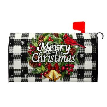 Imagem de Tampa de caixa de correio Dacawin Large Waterproof 65x53 cm Christmas