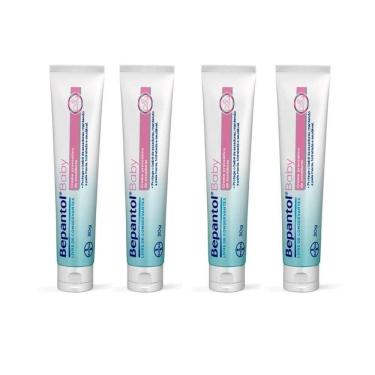 Imagem de Kit Com 4 Cremes Pomada De Assadura 30Gr Cada - Bepantol