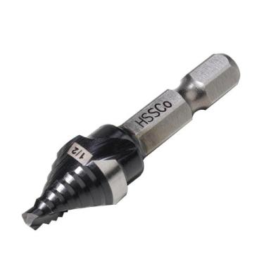 Imagem de Broca de degrau Jerax tools M35 HSS 1/2 polegada para aço inoxidável