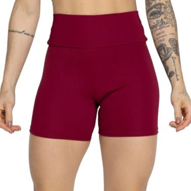 Imagem de Short Smart Verão Dia a Dia Serra e Mar Shortinho Para Treino Academia Confortavel Moda Fitness-Feminino