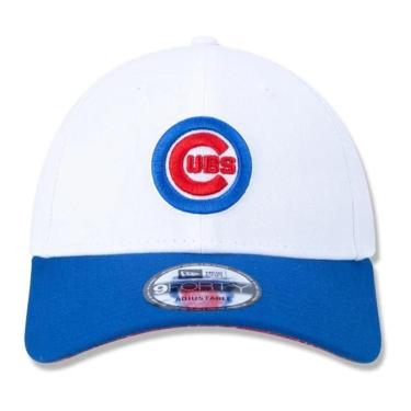 Imagem de BONÉ NEW ERA 940 CHICAGO CUBS SOCCER STYLE MBI22BON075 BRANCO AZUL-Masculino