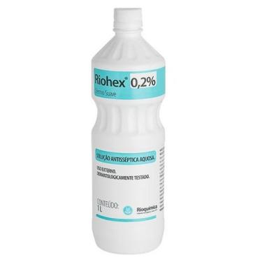 Imagem de Clorexidina Aquosa 0,2% Riohex Dermo Suave 1000ML Rioquímica