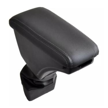 Imagem de Apoio Descanso de Braço Com Porta Objetos Para HB20 (Grafite - Costura Grafite)