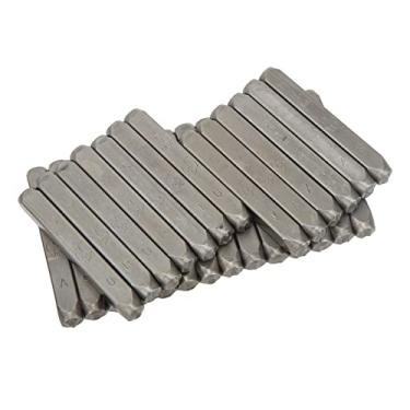 Imagem de KIMISS Conjunto de Perfuradores de Letras Em Aço de Alto Carbono - 27 Selos de Metal Essenciais para Joias, Obras de Arte e Artesanato Em Couro - Kit de Ferramentas de Estampagem de Metal Ideal (Aço de alto carbono)