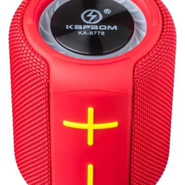 Imagem de Caixa De Som Bluetooth Tws Ipx6 Usb 5.0 Kapbom 8778 Cor:vermelho